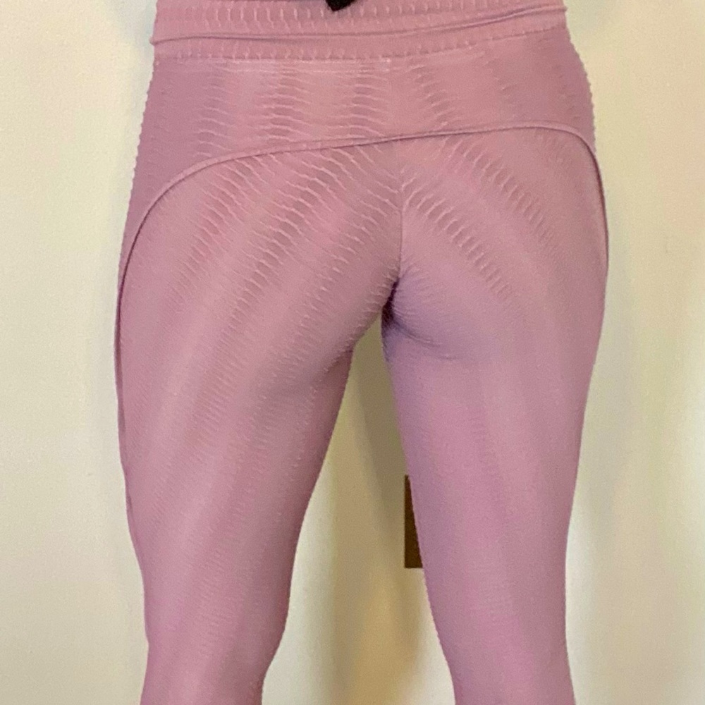 ANTI CELLULITE - SCRUNCH BOOTY violet LEGGINGS